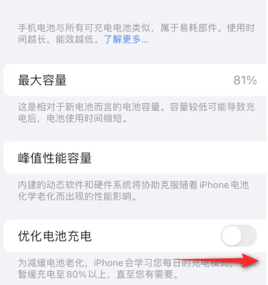 衡东苹果15维修分享iPhone15充电到80%就充不进电了怎么办 