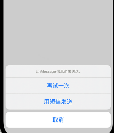 衡东apple维修iPhone上无法正常发送iMessage信息