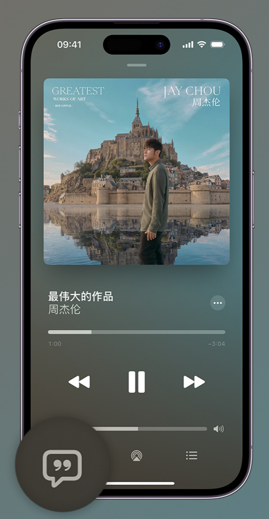 衡东iphone维修分享如何在iPhone上使用Apple Music全新唱歌功能 