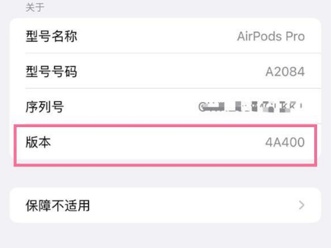 衡东苹果手机维修分享AirPods pro固件安装方法 