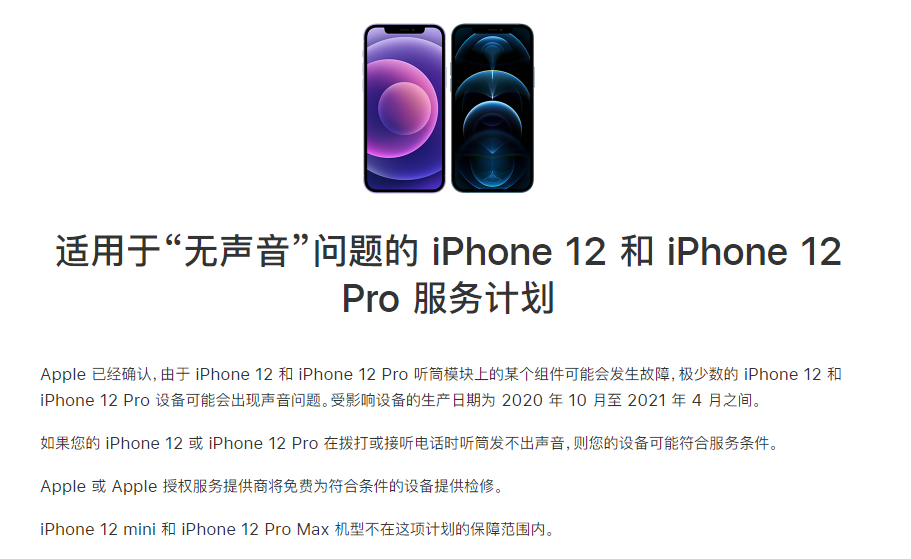 衡东苹果手机维修分享iPhone 12/Pro 拨打或接听电话时无声音怎么办 