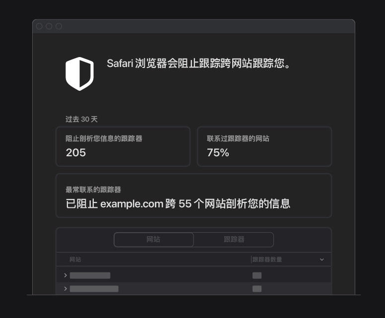衡东苹果手机维修分享如何在 Safari 浏览器中查看和打开隐私报告 