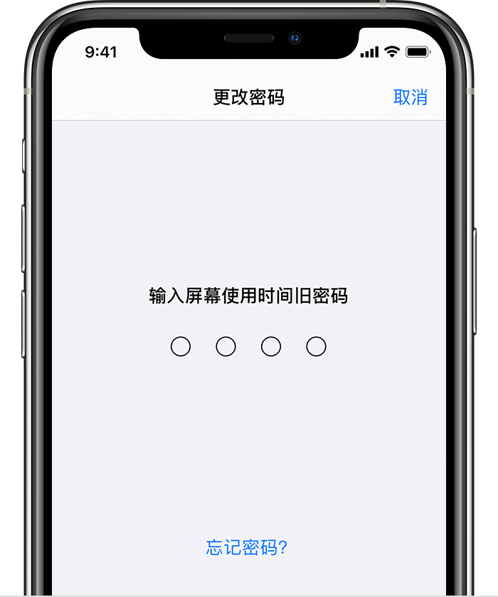 衡东苹果手机维修分享iOS 14 忘记屏幕使用时间密码怎么办 